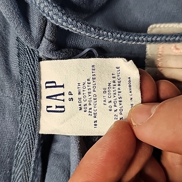 Gap small blue zip up hoodie - Picture 5 of 5